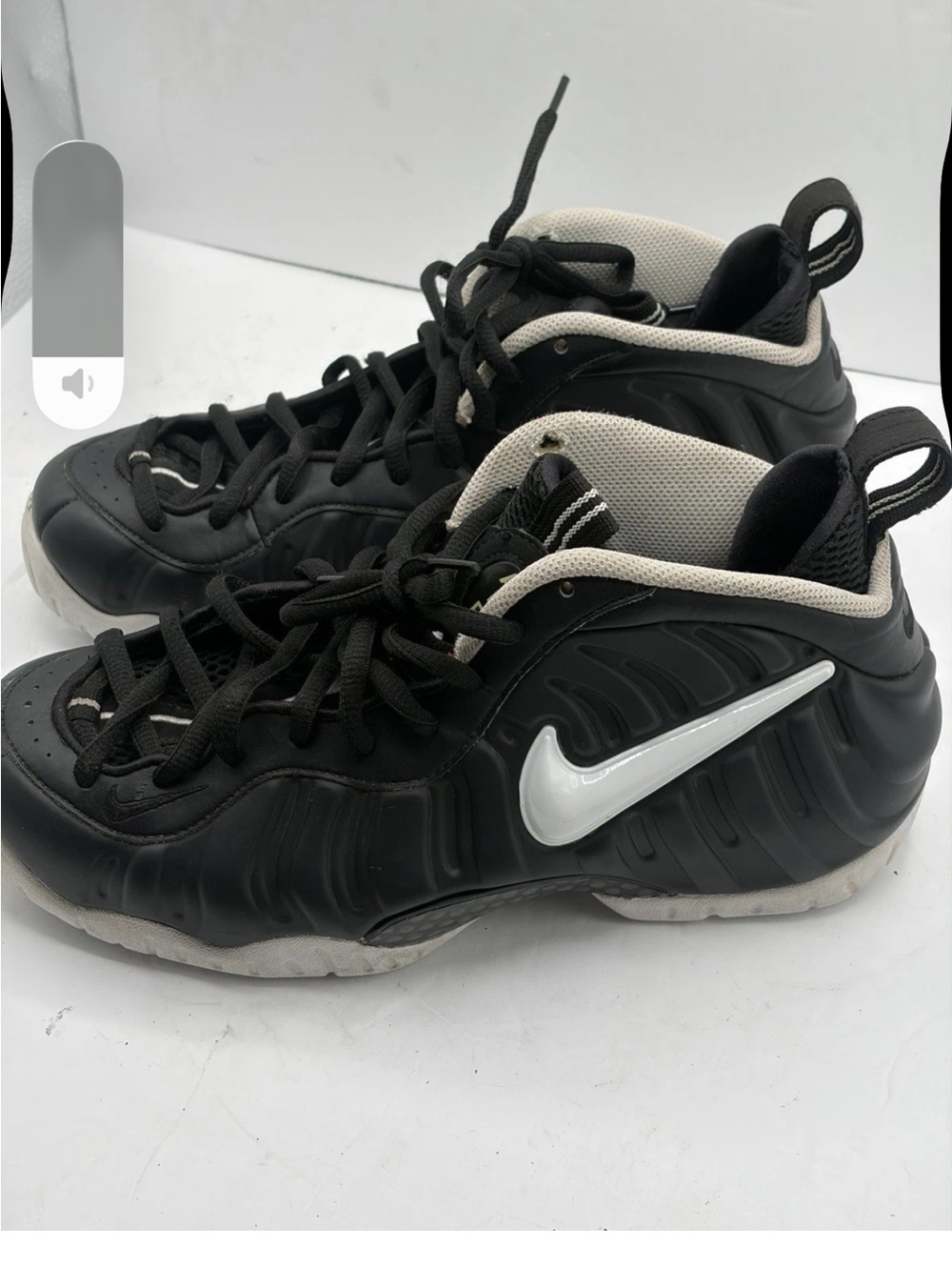 Nike Foamposite Pro “Dr. Doom” Black/White 624041-006 Men’s Size 8.5
